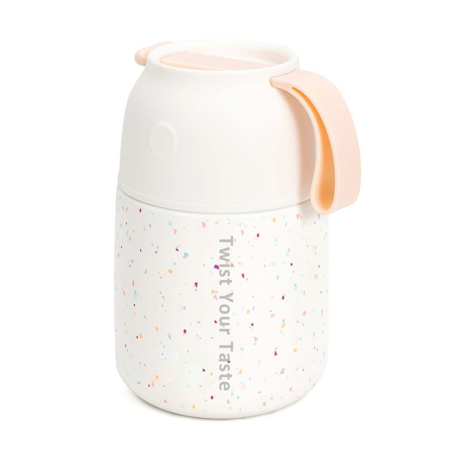 Twist Your Taste Insulated Food Jar